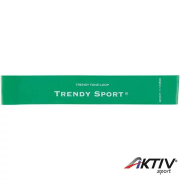 Láberősítő gumihurok Trendy közepes zöld
