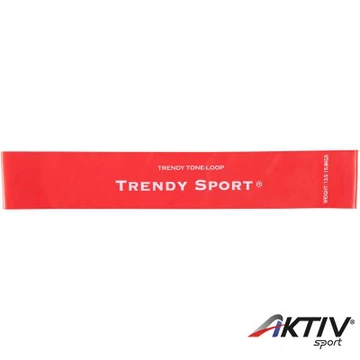 Láberősítő gumihurok Trendy erős piros