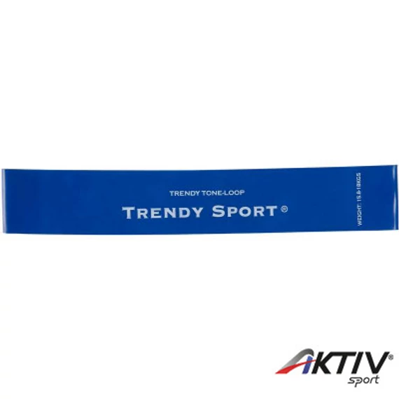 Láberősítő gumihurok Trendy extra erős kék