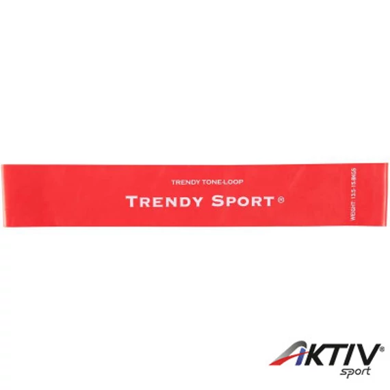 Láberősítő gumihurok Trendy erős piros