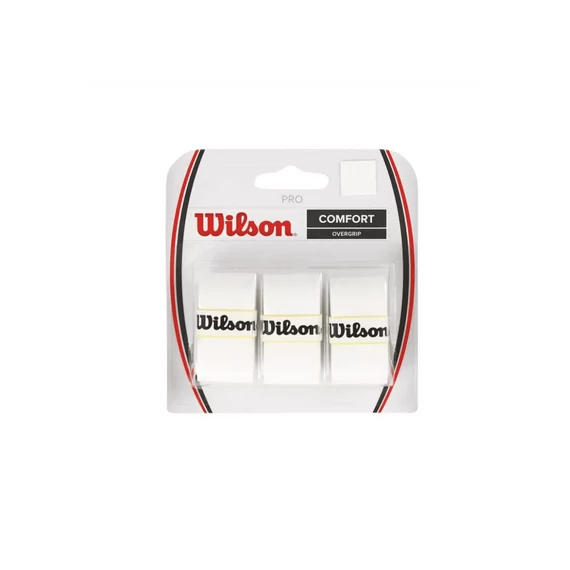 Wilson Overgrip Comfort 3-as csomag fehér